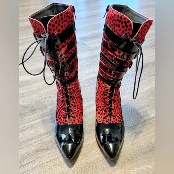 John Fluevog Coleman Boots 8.5 - Picture 3 of 7